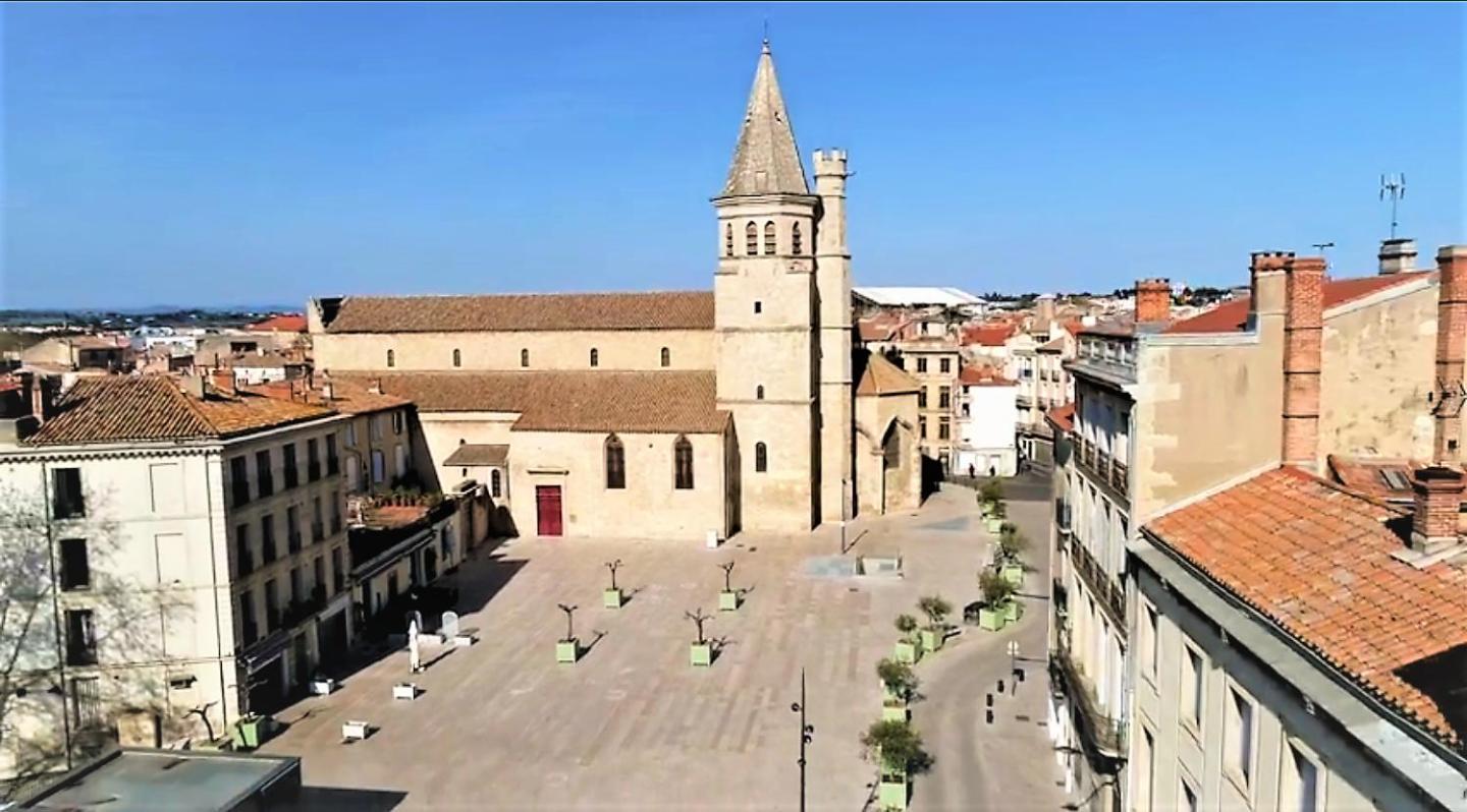 T3 Aqui Es Besiers - Centre-Historique - Cathedrale & Halles - Clim - Wifi - Free Parking Sur Demande Béziers Exterior foto